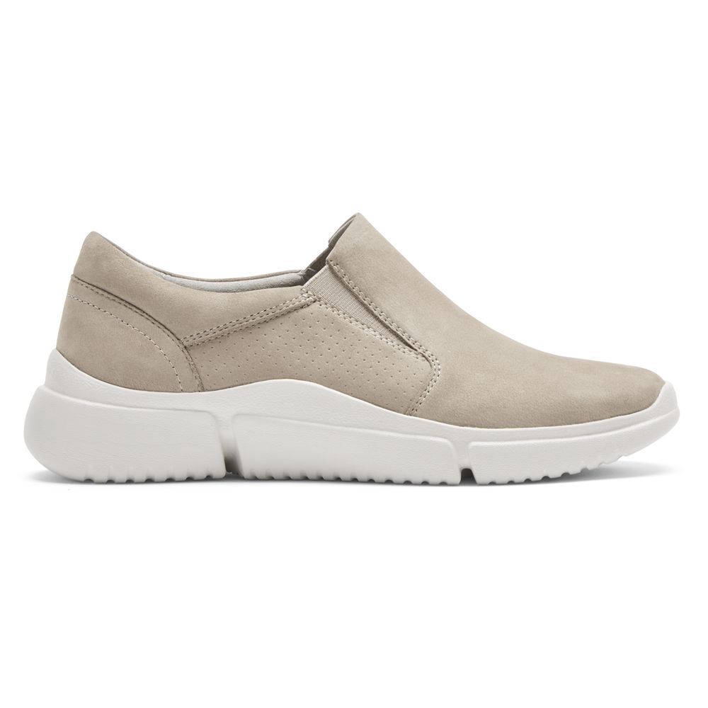 Sneakers Rockport Dama R-Evolution Lavabil Slip-On Bej - Romania 0465-WDXLV